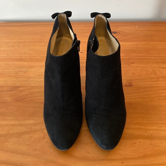 Kate Spade, Netta Black Suede Ankle Boot, Size 10 - Picture 2 of 5